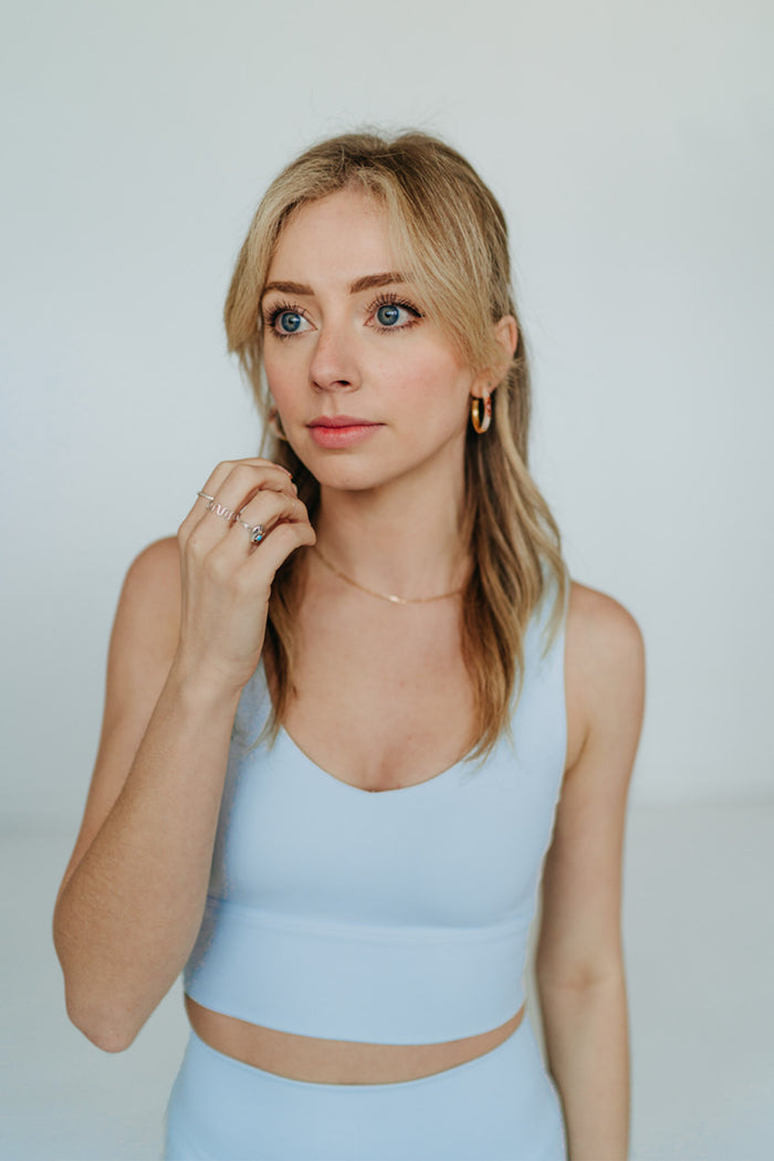 Courtside Bra - Arctic