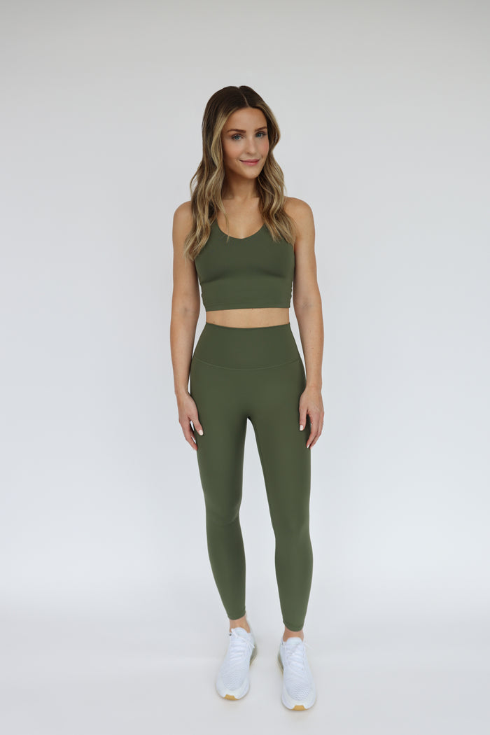 Soft & Sculpt Leggings - Olive